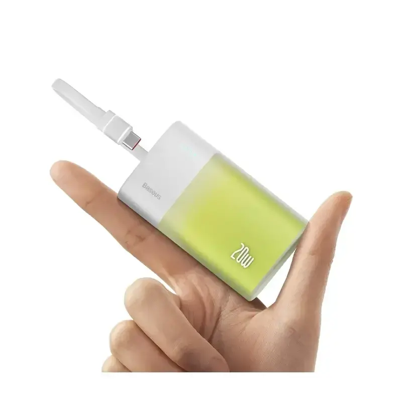 ابعاد پاوربانک باسئوس مدل Baseus Popsicle Fast Charging Power Bank 5200mAh P10055601613-01